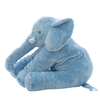 Peluche Eléphant Bleu Assis